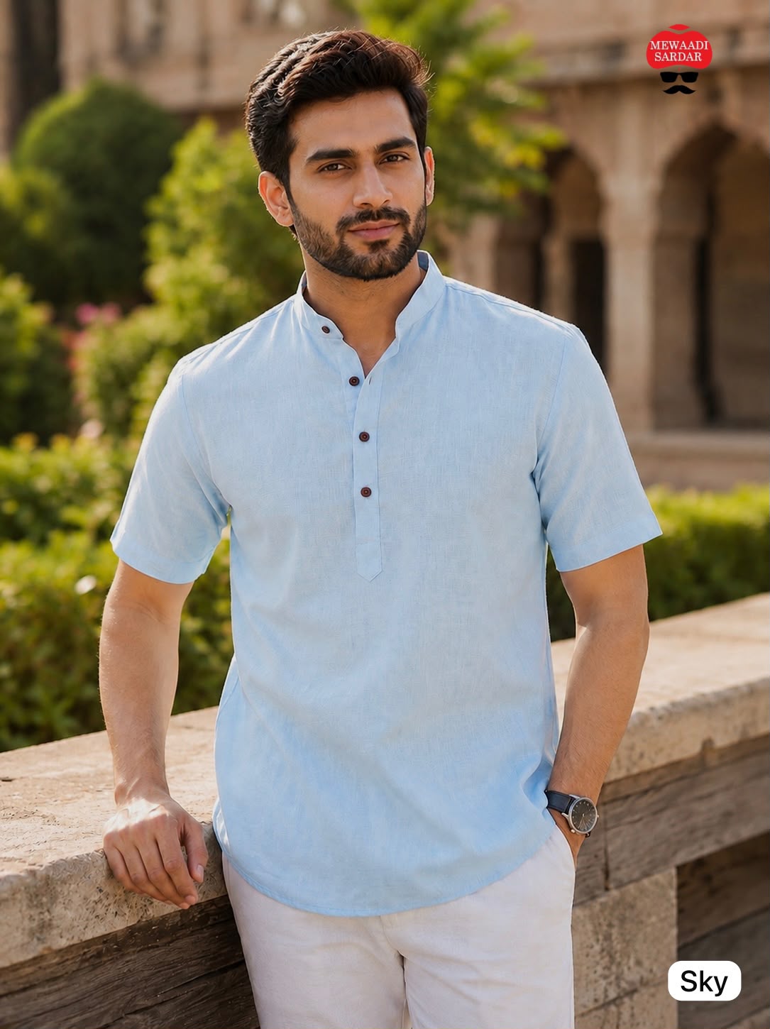 B-Desi 3.0 Short Kurta – Khadi Linen