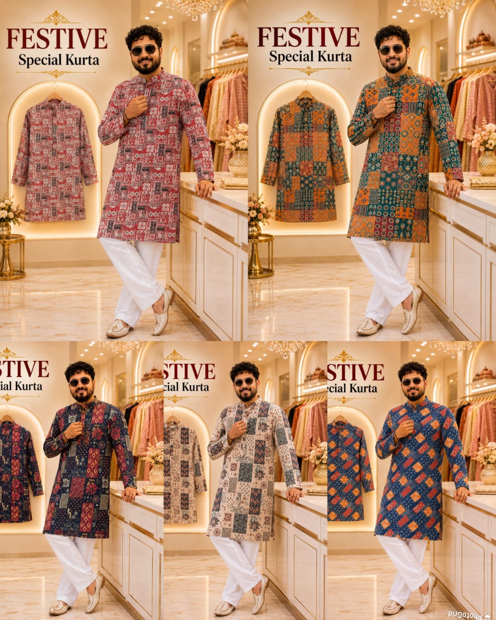 Festive Special Men’s Kurta Set
