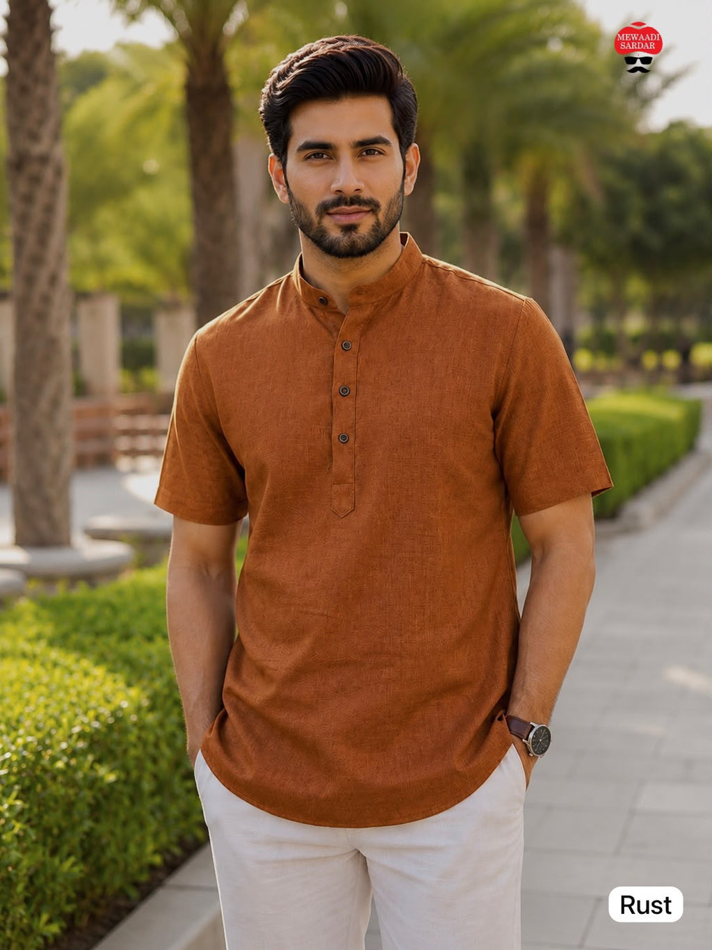B-Desi 3.0 Short Kurta – Khadi Linen
