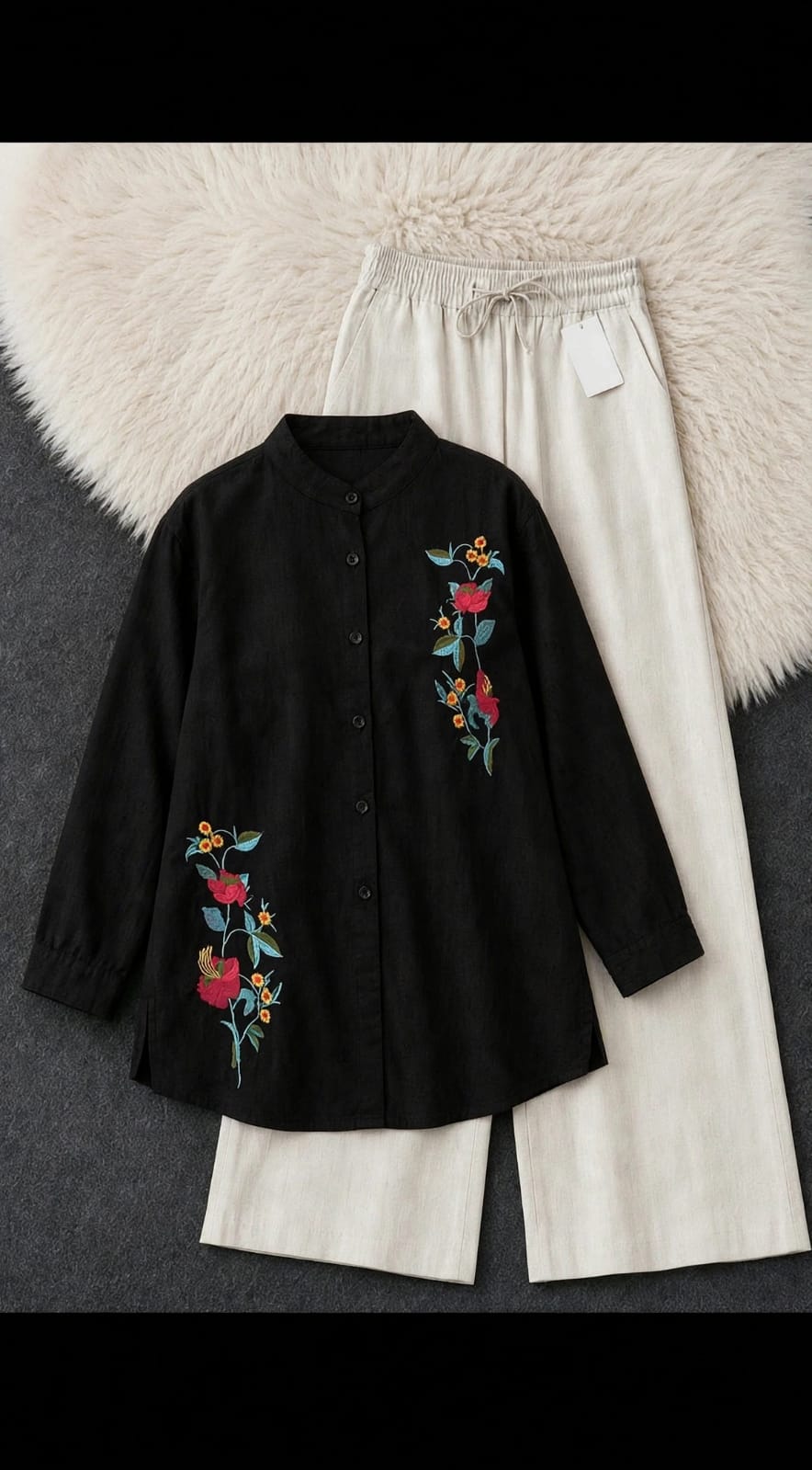 HIP COVERING PLUS SIZE DAISY MULMUL CO-ORD SET 😍