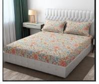 Premium Printed Bedsheet Collection – Flat & FTD Elastic Fitted Bedsheet