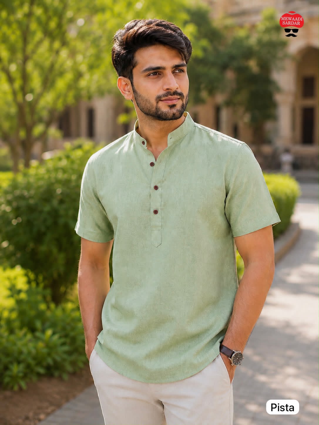 B-Desi 3.0 Short Kurta – Khadi Linen