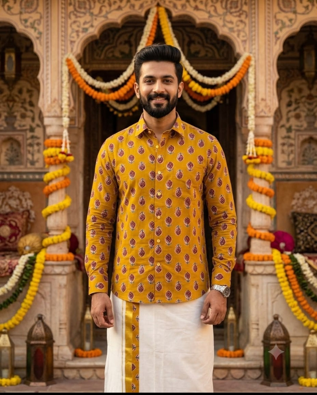 Cotton jaipur block print combo