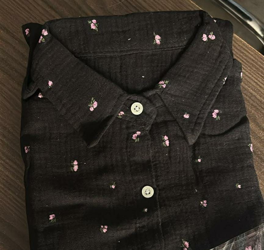 Pintersty Ultra Soft Mulmul Co-ord Set