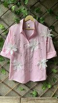 TISSUE FLOWER PEARL SHIRTS