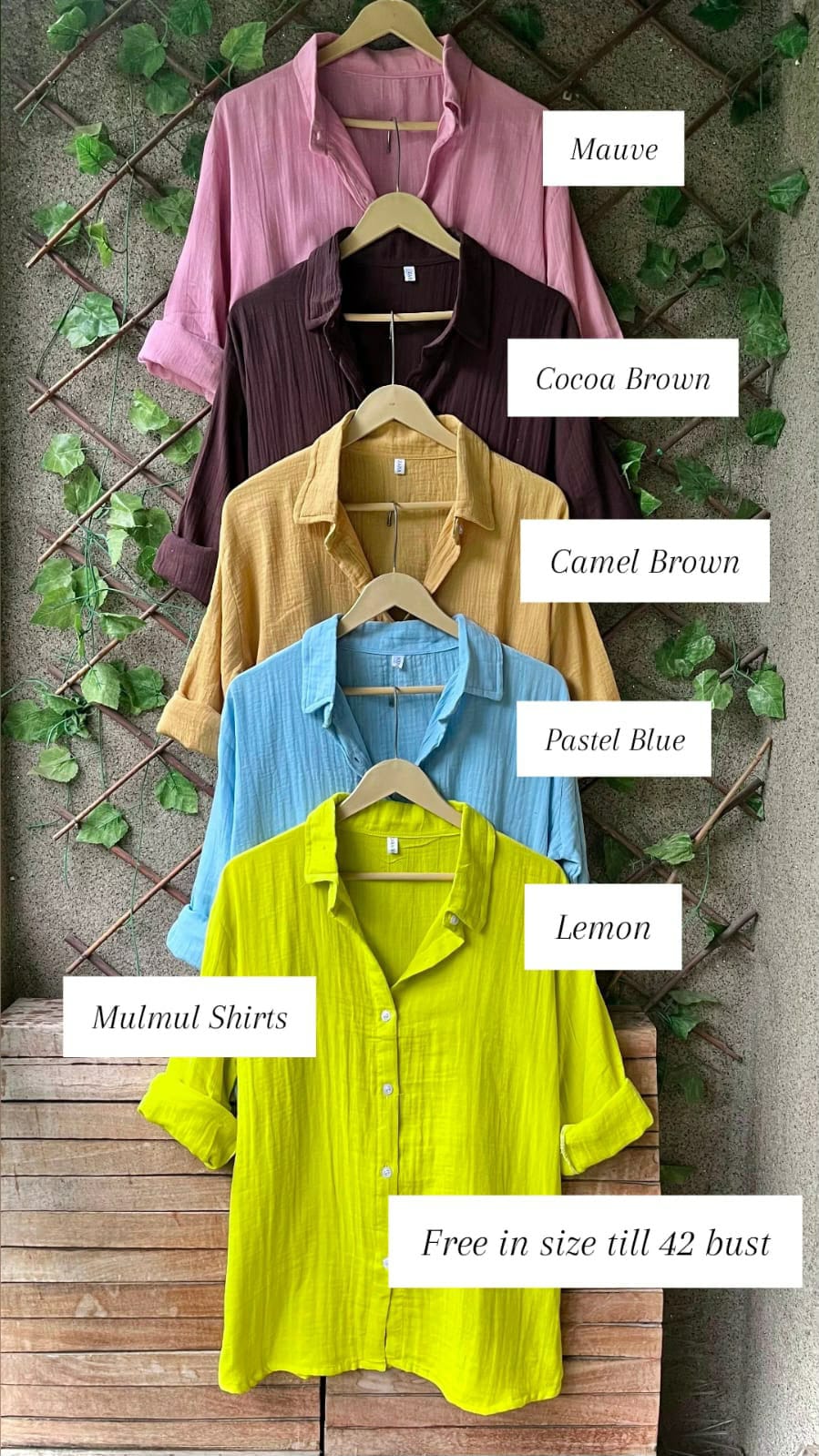 Mulmul Shirt – Soft & Comfortable